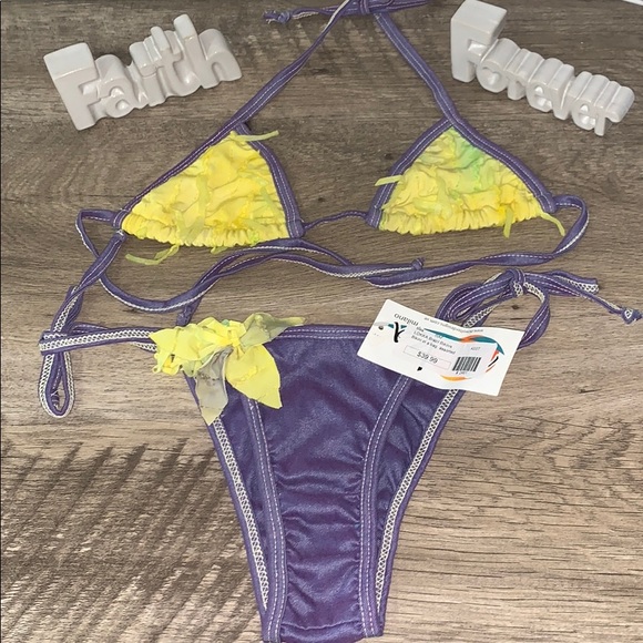 NWT Brazilian Bikini Set Size Small - Picture 1 of 5